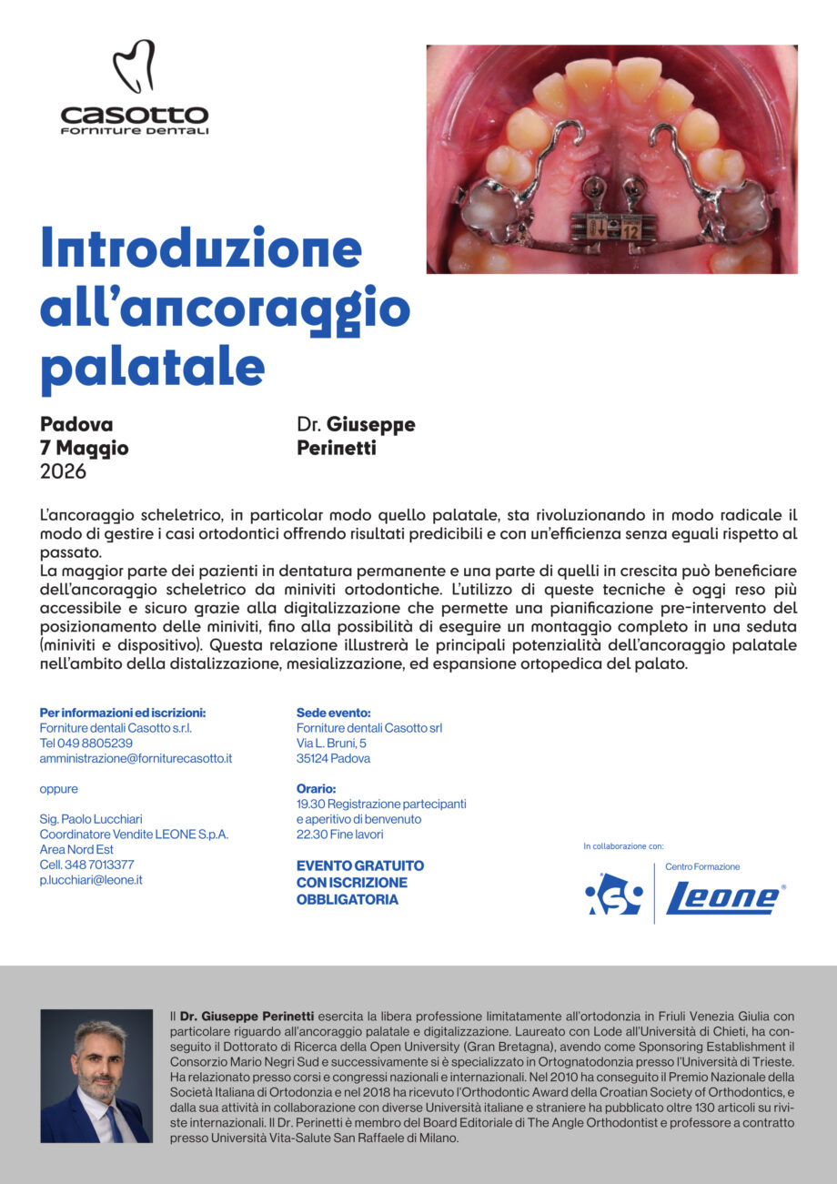 Ancoraggio palatale - Leone