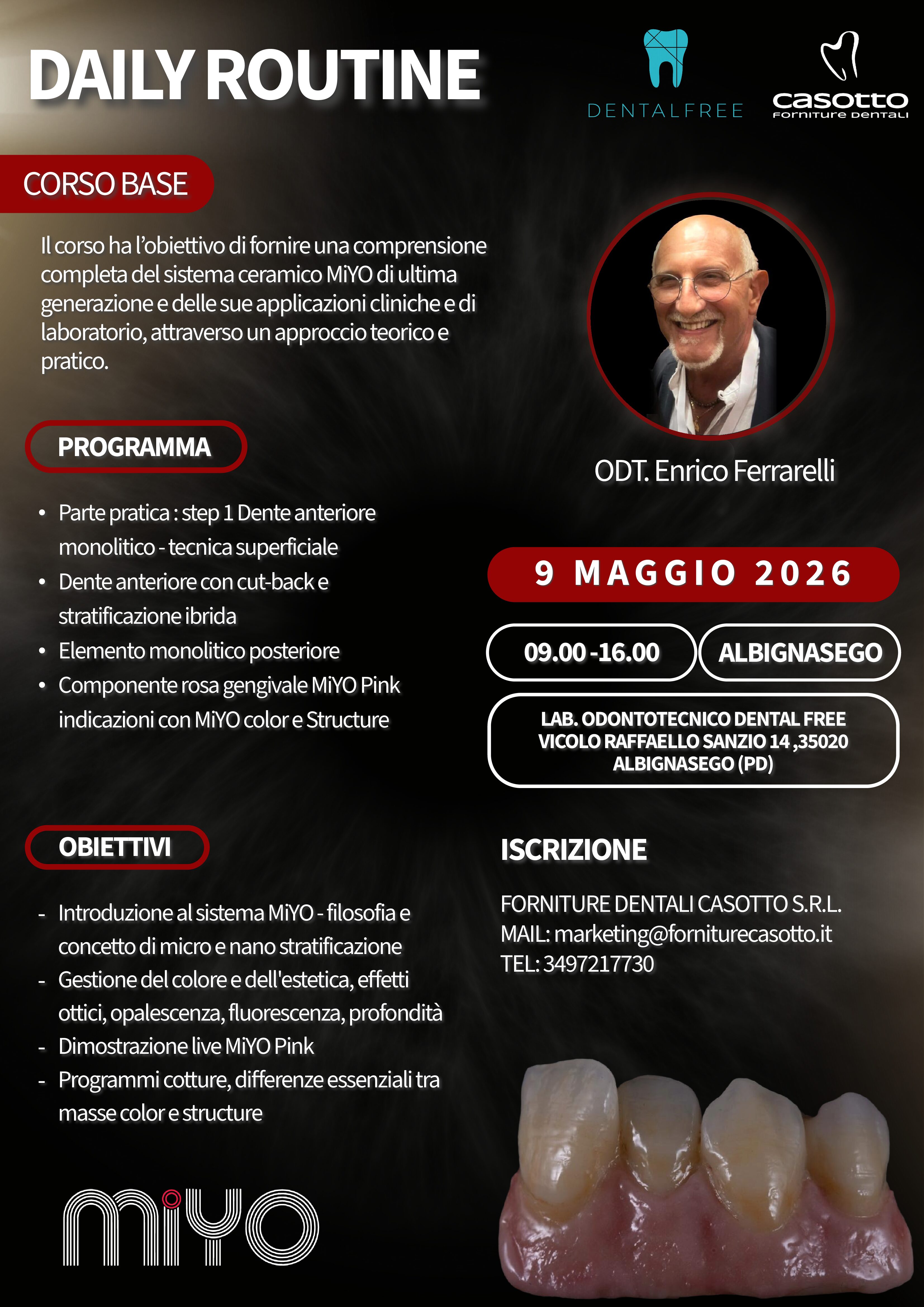 DAILY ROUTINE  - CORSO BASE MIYO