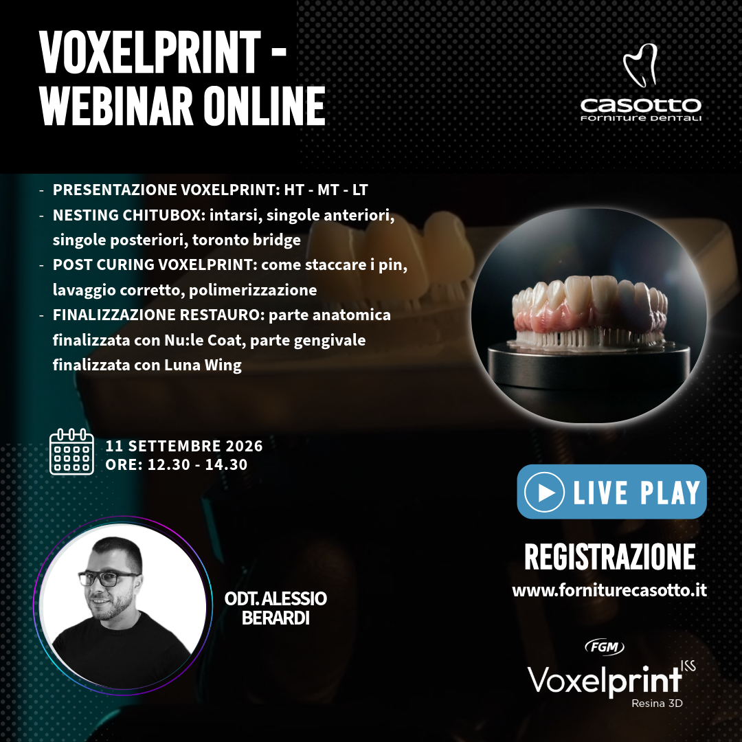 VOXELPRINT - WEBINAR ONLINE